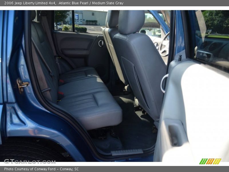 Atlantic Blue Pearl / Medium Slate Gray 2006 Jeep Liberty Limited 4x4