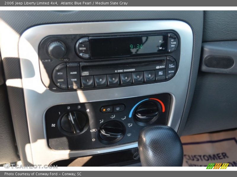 Atlantic Blue Pearl / Medium Slate Gray 2006 Jeep Liberty Limited 4x4