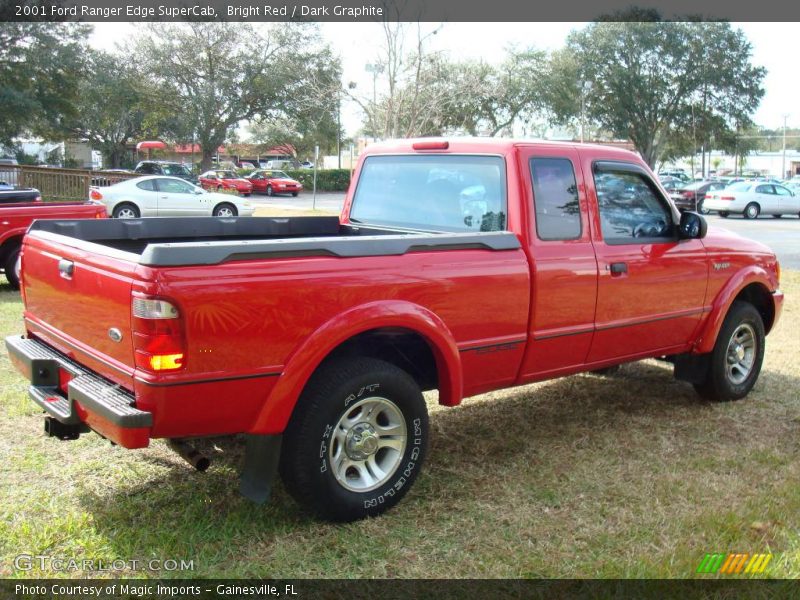 Bright Red / Dark Graphite 2001 Ford Ranger Edge SuperCab