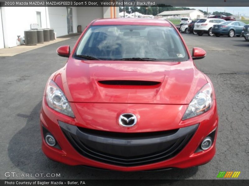 Velocity Red Mica / Black/Red 2010 Mazda MAZDA3 MAZDASPEED3 Sport 5 Door
