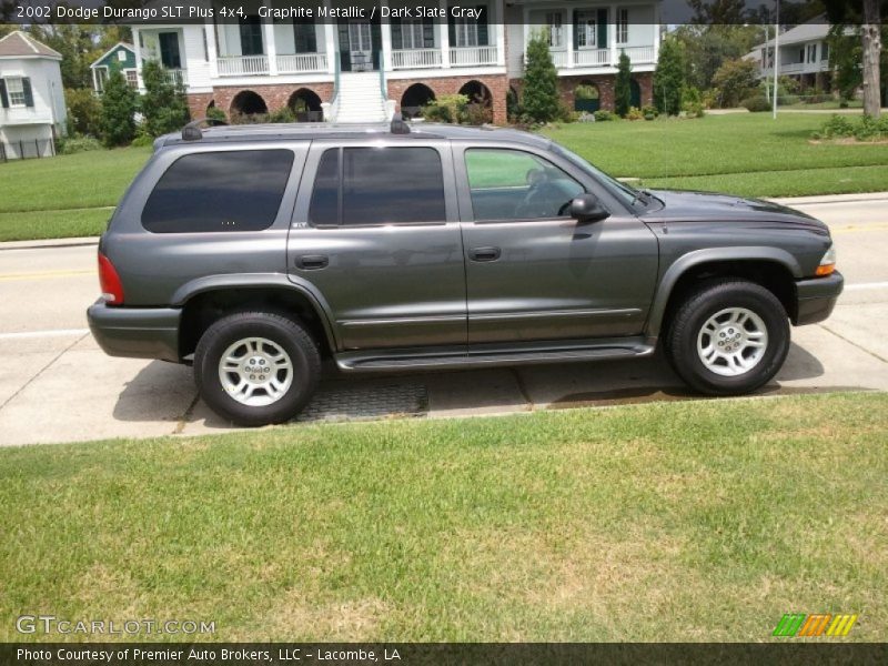 Graphite Metallic / Dark Slate Gray 2002 Dodge Durango SLT Plus 4x4