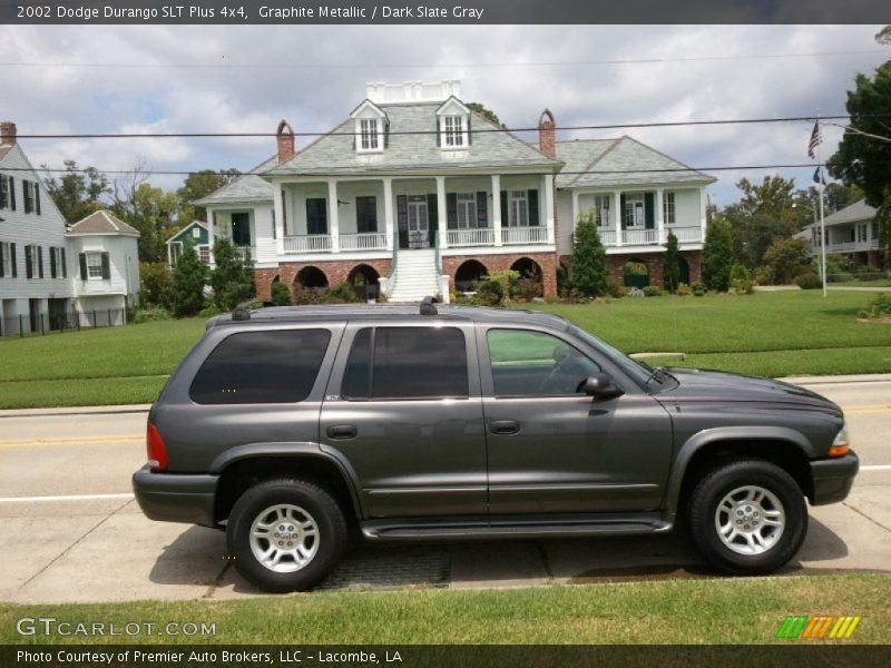 Graphite Metallic / Dark Slate Gray 2002 Dodge Durango SLT Plus 4x4