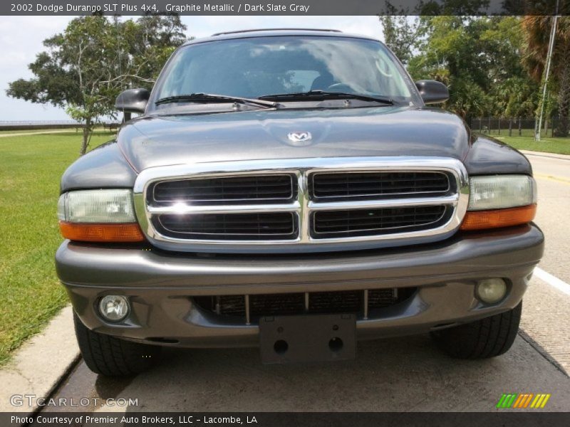 Graphite Metallic / Dark Slate Gray 2002 Dodge Durango SLT Plus 4x4