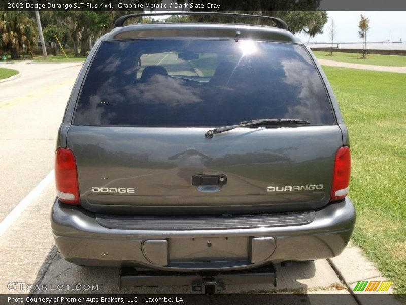Graphite Metallic / Dark Slate Gray 2002 Dodge Durango SLT Plus 4x4