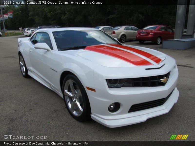 Front 3/4 View of 2013 Camaro SS/RS Coupe