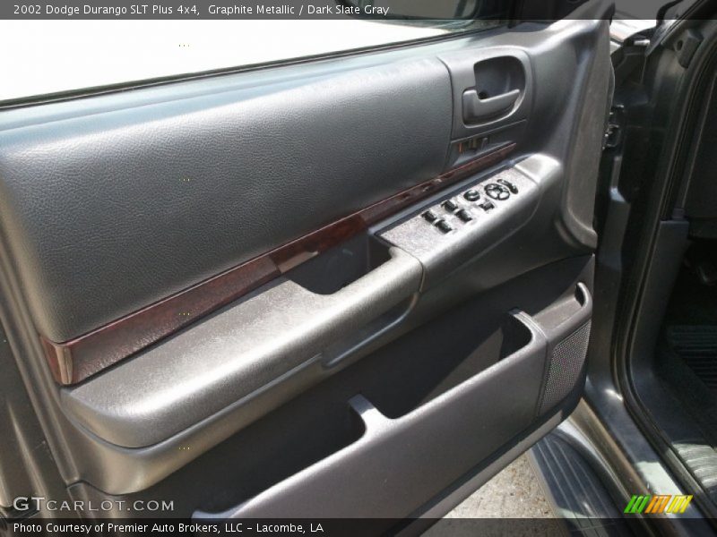 Graphite Metallic / Dark Slate Gray 2002 Dodge Durango SLT Plus 4x4