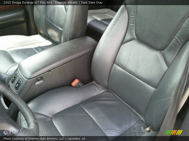 Graphite Metallic / Dark Slate Gray 2002 Dodge Durango SLT Plus 4x4