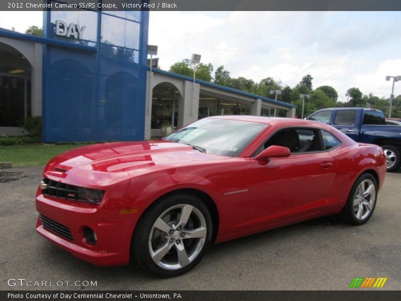 Victory Red / Black 2012 Chevrolet Camaro SS/RS Coupe