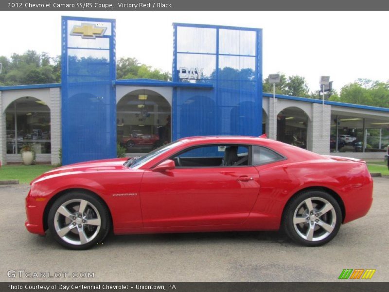 Victory Red / Black 2012 Chevrolet Camaro SS/RS Coupe