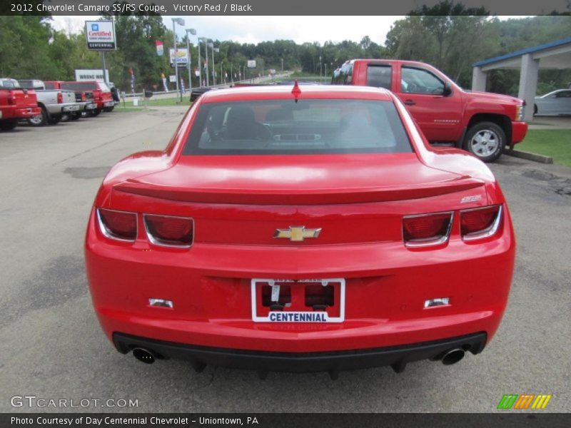 Victory Red / Black 2012 Chevrolet Camaro SS/RS Coupe