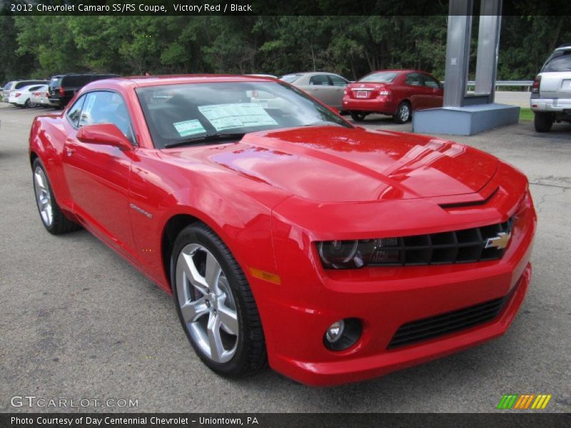 Front 3/4 View of 2012 Camaro SS/RS Coupe