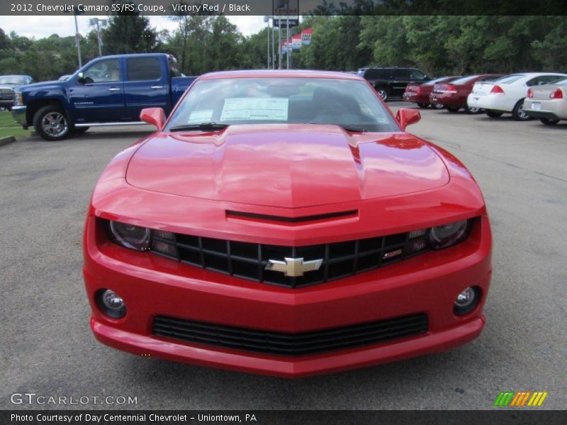 Victory Red / Black 2012 Chevrolet Camaro SS/RS Coupe