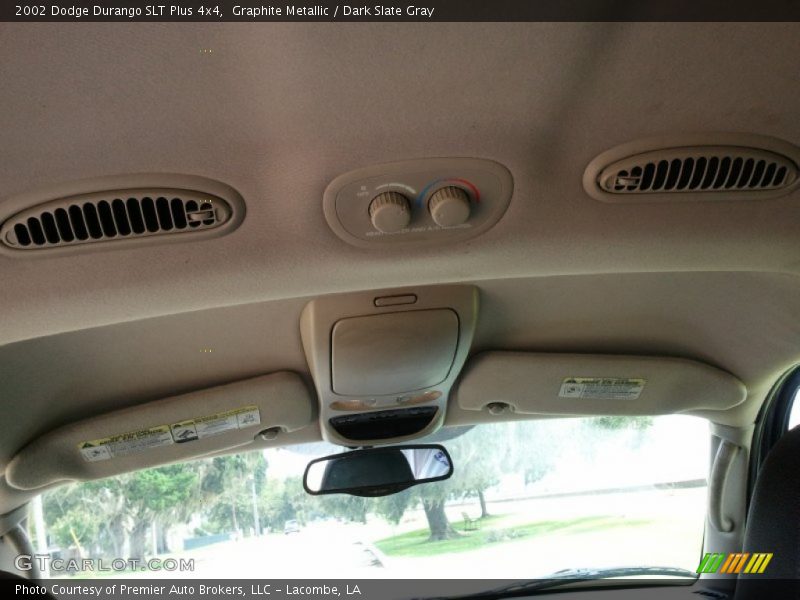 Graphite Metallic / Dark Slate Gray 2002 Dodge Durango SLT Plus 4x4