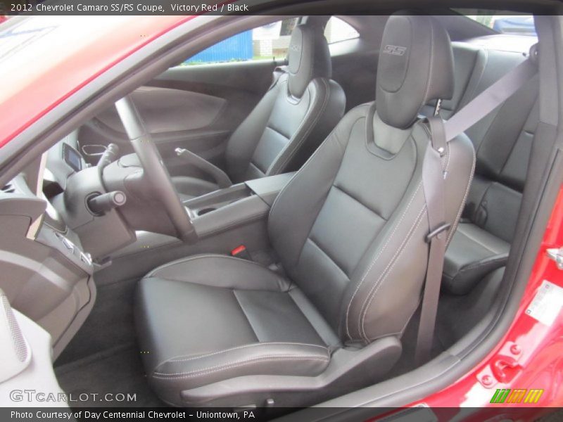 Front Seat of 2012 Camaro SS/RS Coupe