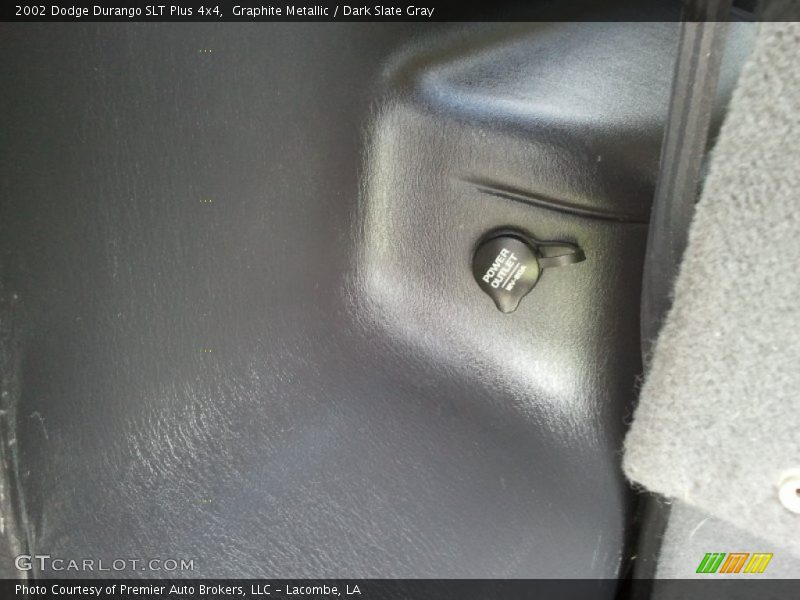 Graphite Metallic / Dark Slate Gray 2002 Dodge Durango SLT Plus 4x4