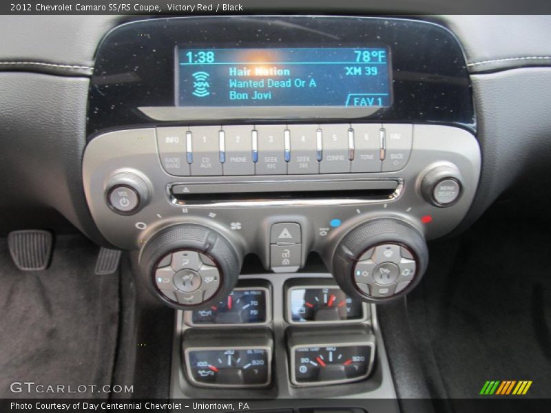 Controls of 2012 Camaro SS/RS Coupe