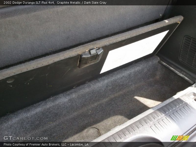 Graphite Metallic / Dark Slate Gray 2002 Dodge Durango SLT Plus 4x4
