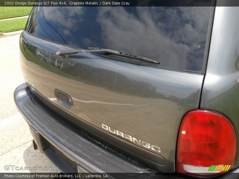 Graphite Metallic / Dark Slate Gray 2002 Dodge Durango SLT Plus 4x4