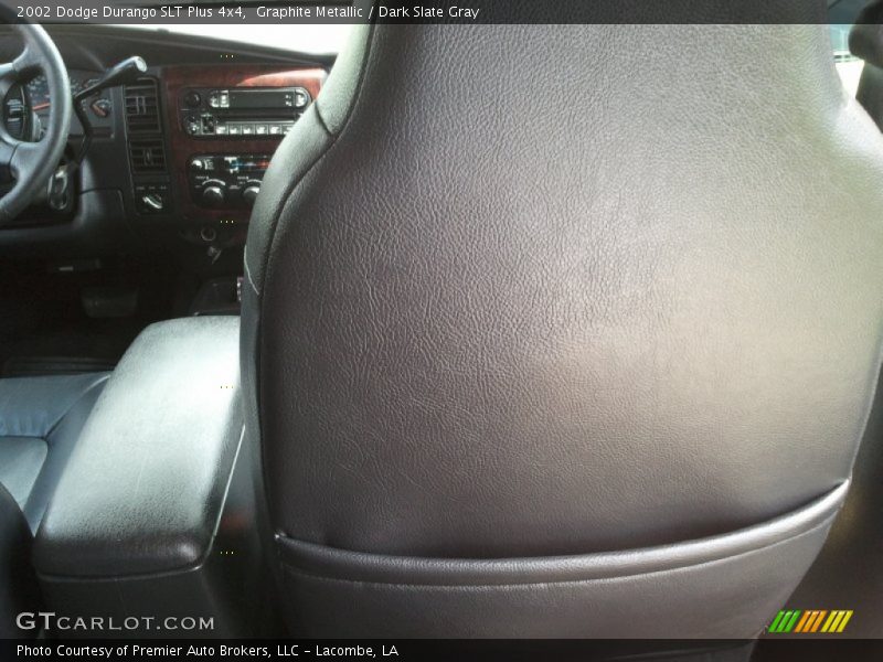 Graphite Metallic / Dark Slate Gray 2002 Dodge Durango SLT Plus 4x4