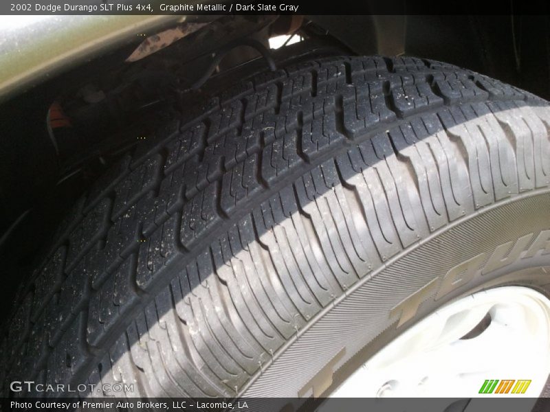 Graphite Metallic / Dark Slate Gray 2002 Dodge Durango SLT Plus 4x4
