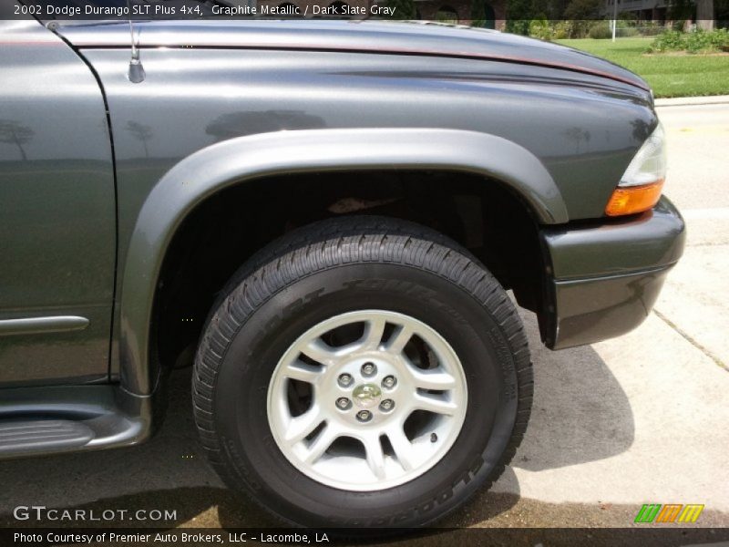 Graphite Metallic / Dark Slate Gray 2002 Dodge Durango SLT Plus 4x4