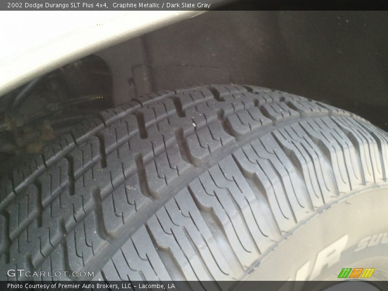 Graphite Metallic / Dark Slate Gray 2002 Dodge Durango SLT Plus 4x4