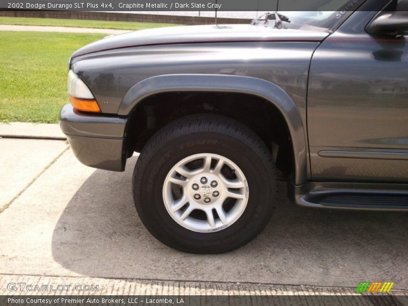 Graphite Metallic / Dark Slate Gray 2002 Dodge Durango SLT Plus 4x4