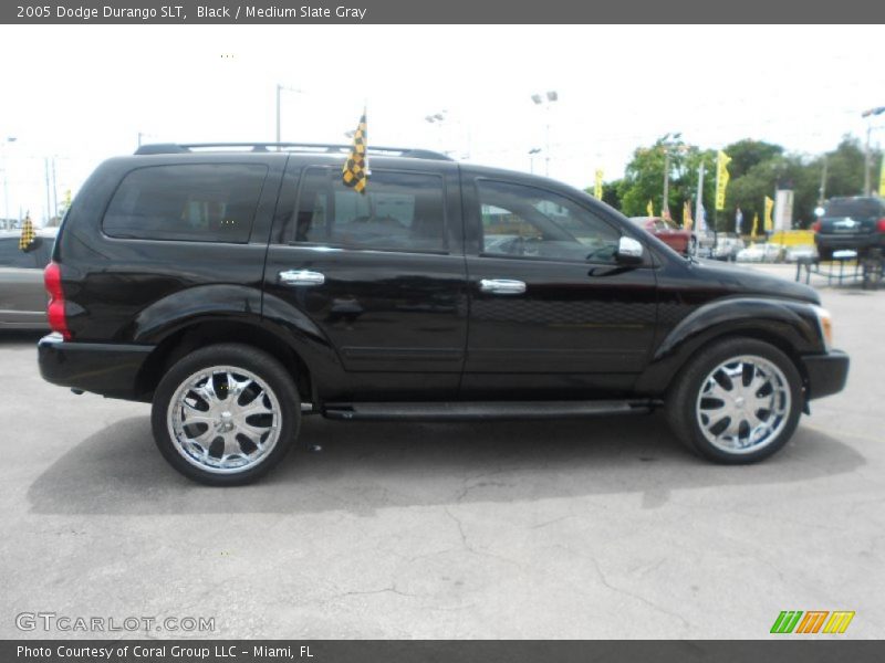 Black / Medium Slate Gray 2005 Dodge Durango SLT