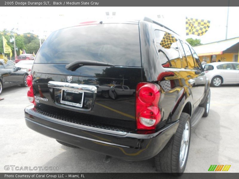 Black / Medium Slate Gray 2005 Dodge Durango SLT