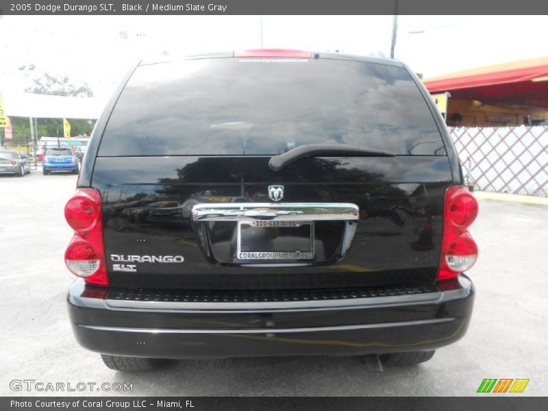 Black / Medium Slate Gray 2005 Dodge Durango SLT
