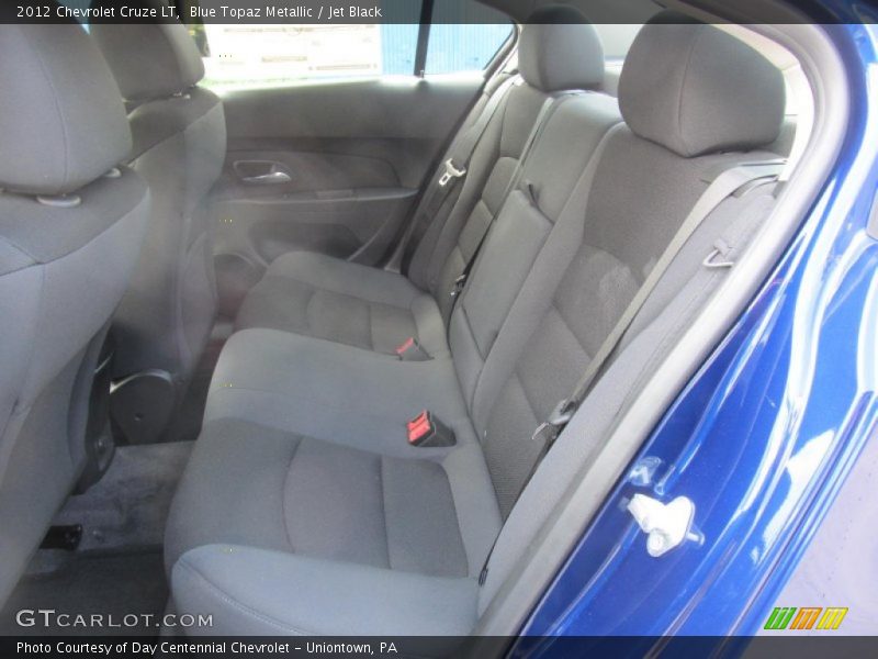 Blue Topaz Metallic / Jet Black 2012 Chevrolet Cruze LT