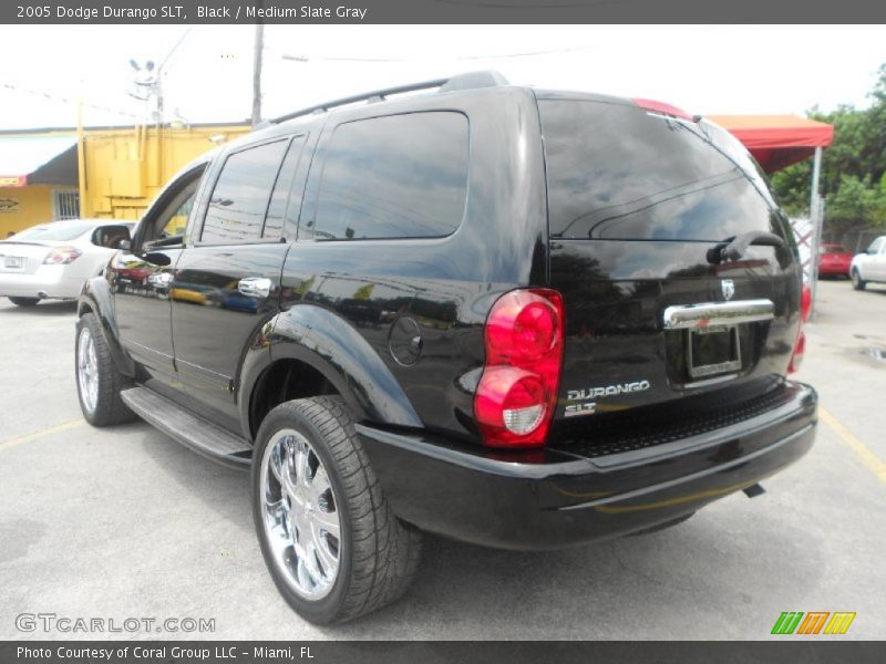 Black / Medium Slate Gray 2005 Dodge Durango SLT