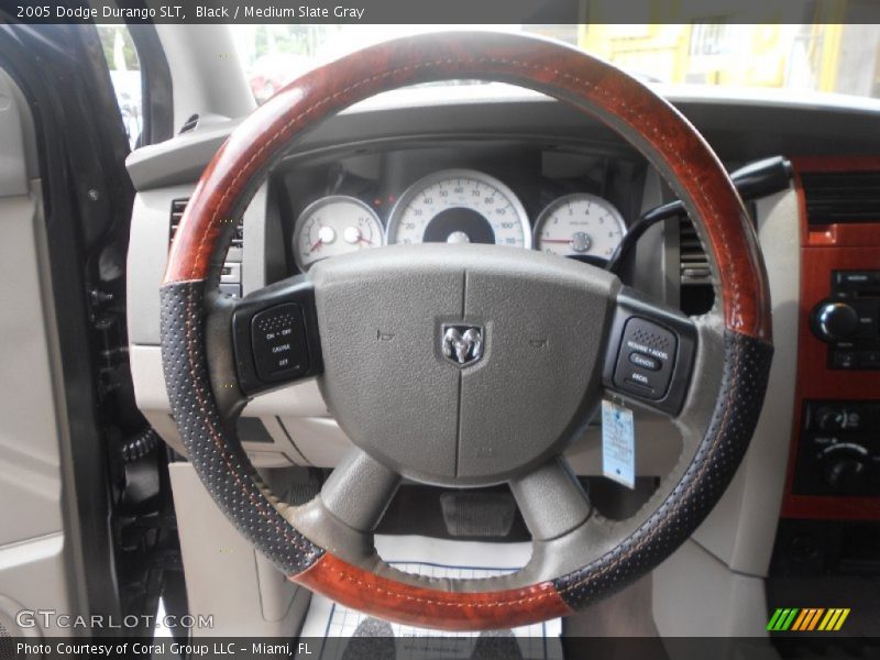 Black / Medium Slate Gray 2005 Dodge Durango SLT