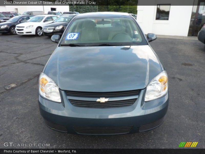 Blue Granite Metallic / Gray 2007 Chevrolet Cobalt LT Sedan