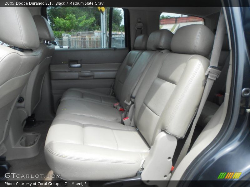 Black / Medium Slate Gray 2005 Dodge Durango SLT