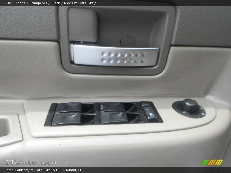 Black / Medium Slate Gray 2005 Dodge Durango SLT