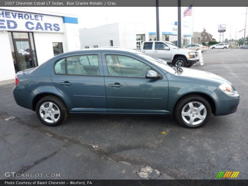 Blue Granite Metallic / Gray 2007 Chevrolet Cobalt LT Sedan