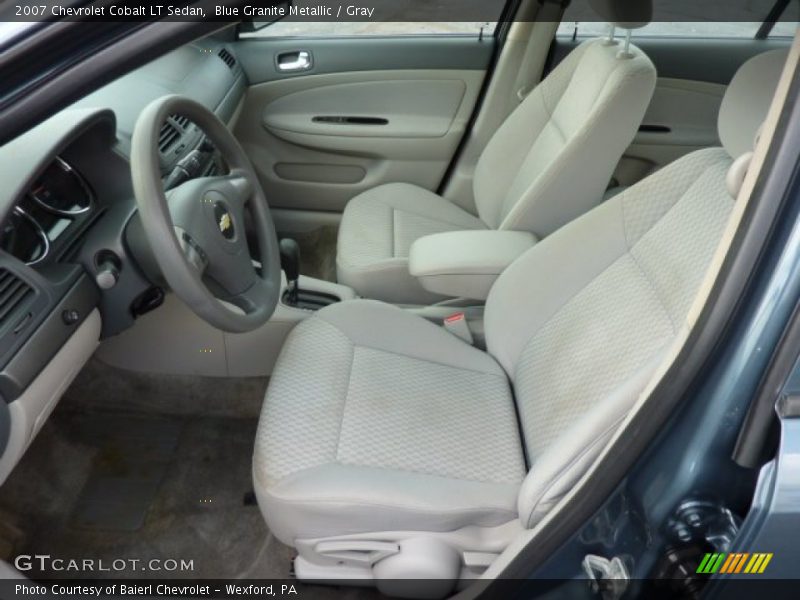 Blue Granite Metallic / Gray 2007 Chevrolet Cobalt LT Sedan