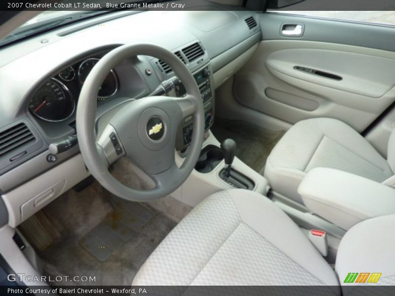 Blue Granite Metallic / Gray 2007 Chevrolet Cobalt LT Sedan