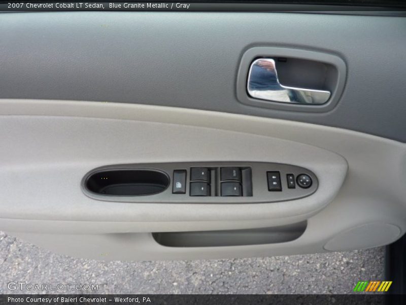 Blue Granite Metallic / Gray 2007 Chevrolet Cobalt LT Sedan