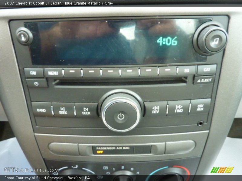 Blue Granite Metallic / Gray 2007 Chevrolet Cobalt LT Sedan