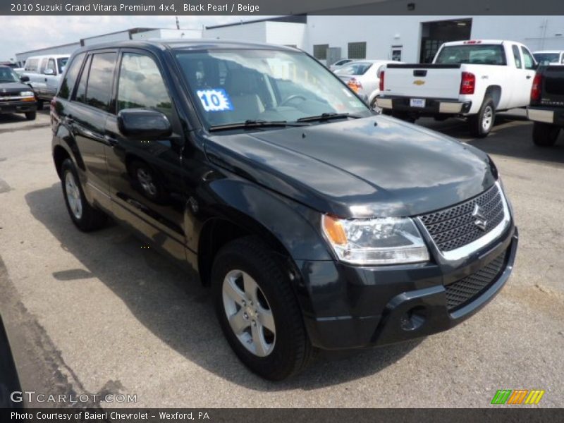 Black Pearl / Beige 2010 Suzuki Grand Vitara Premium 4x4