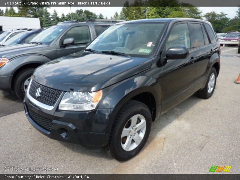 Black Pearl / Beige 2010 Suzuki Grand Vitara Premium 4x4