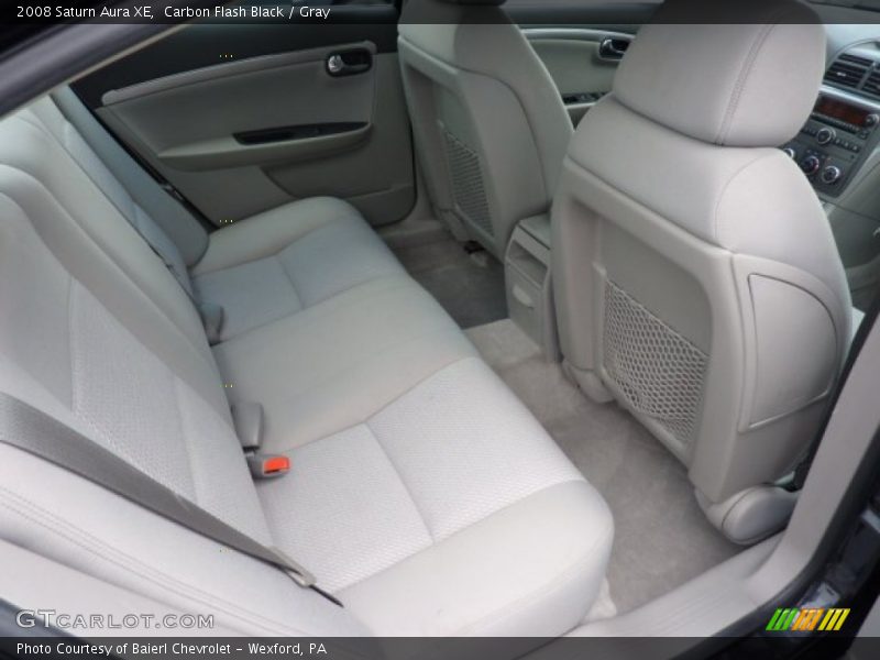 Carbon Flash Black / Gray 2008 Saturn Aura XE