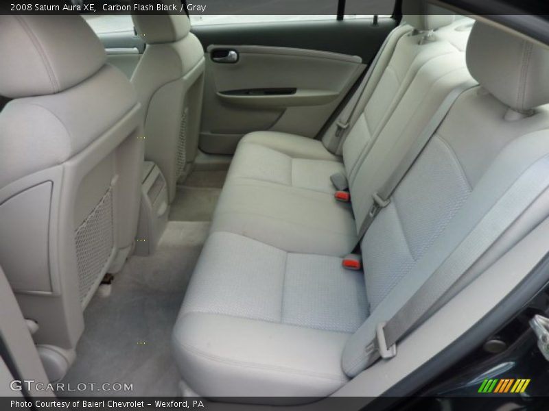 Carbon Flash Black / Gray 2008 Saturn Aura XE