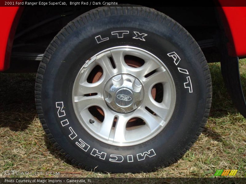 Bright Red / Dark Graphite 2001 Ford Ranger Edge SuperCab