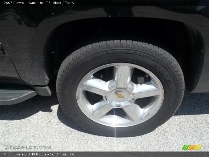 Black / Ebony 2007 Chevrolet Avalanche LTZ