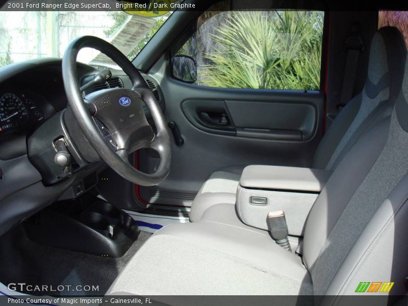 Bright Red / Dark Graphite 2001 Ford Ranger Edge SuperCab
