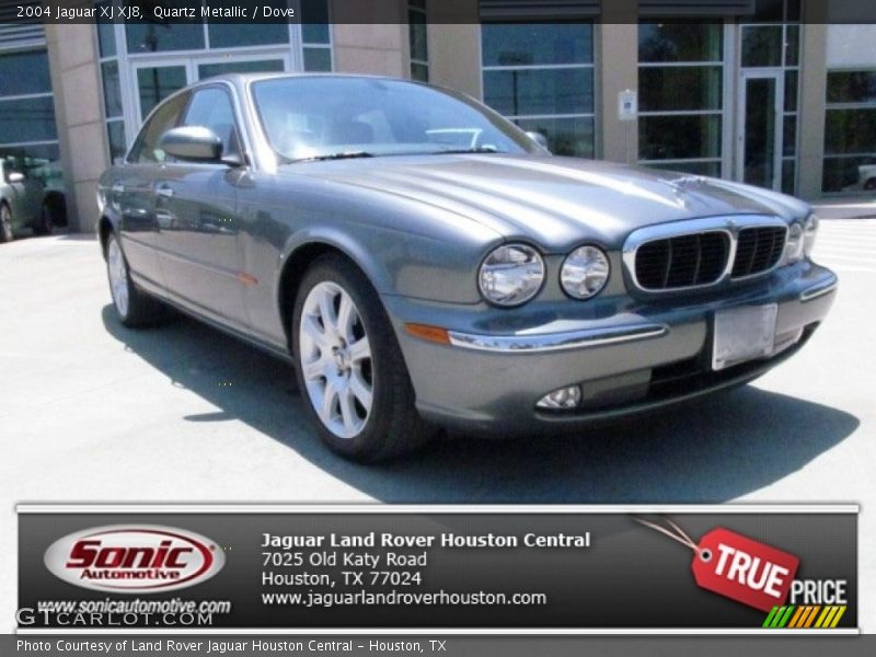 Quartz Metallic / Dove 2004 Jaguar XJ XJ8