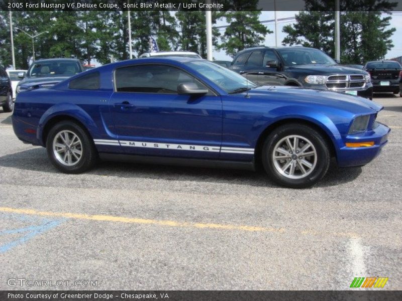  2005 Mustang V6 Deluxe Coupe Sonic Blue Metallic
